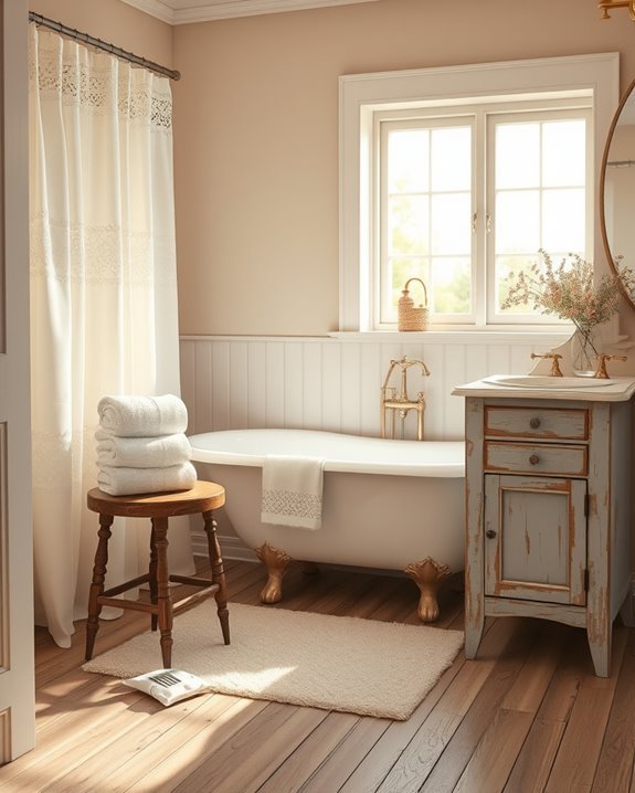 vintage elegance for bathrooms