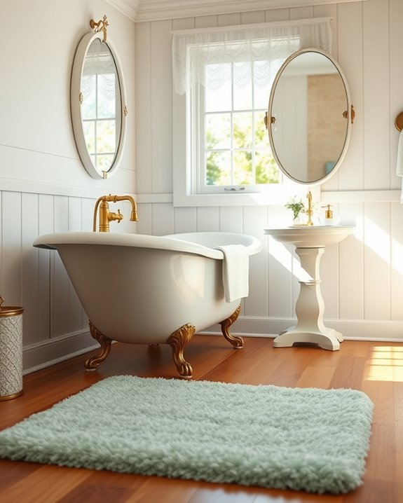 vintage elegance for bathrooms