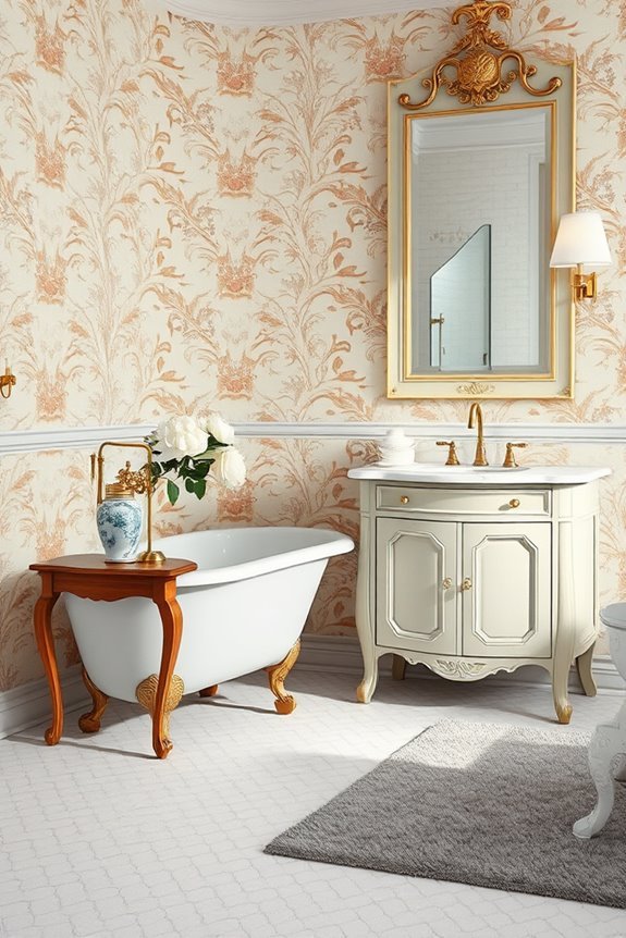 vintage floral wallpaper elegance