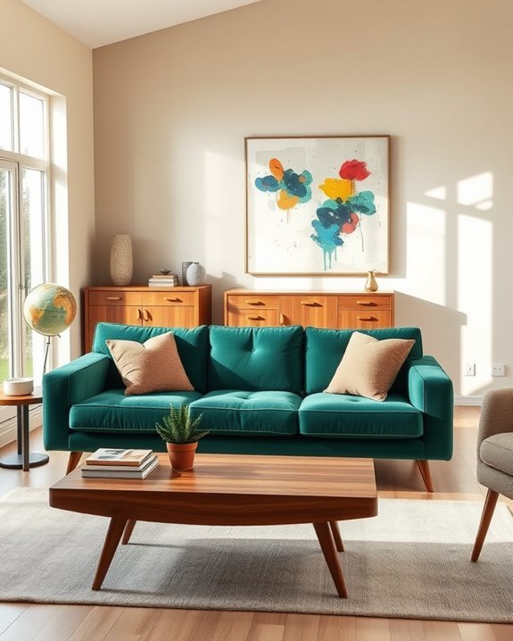 vintage furniture enhances aesthetics