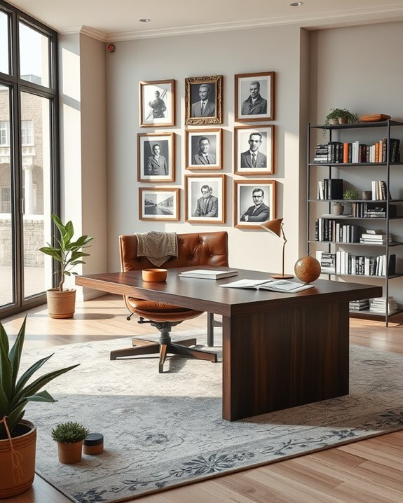 vintage modern design fusion