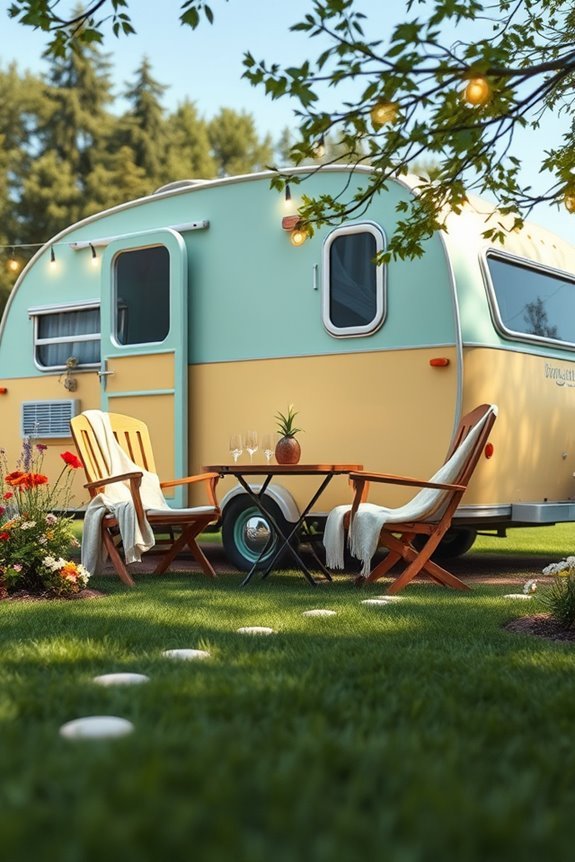 vintage travel trailer charm