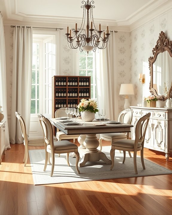 vintage wine rack elegance