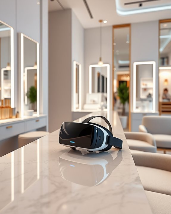 virtual reality beauty experience