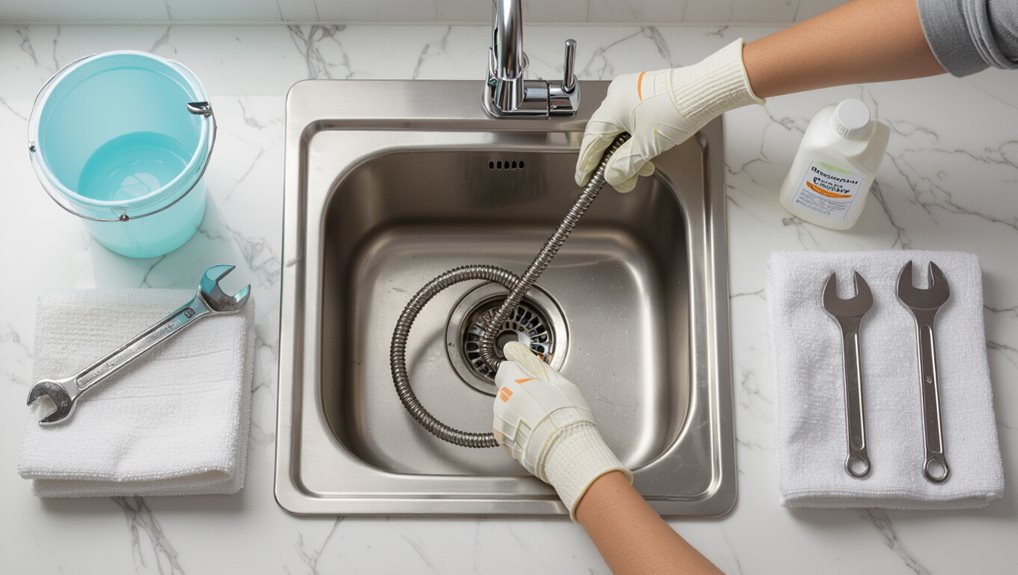 visual guidance for plumbing