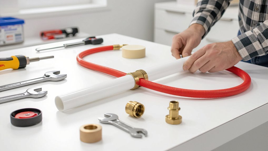 visual pex to pvc instructions