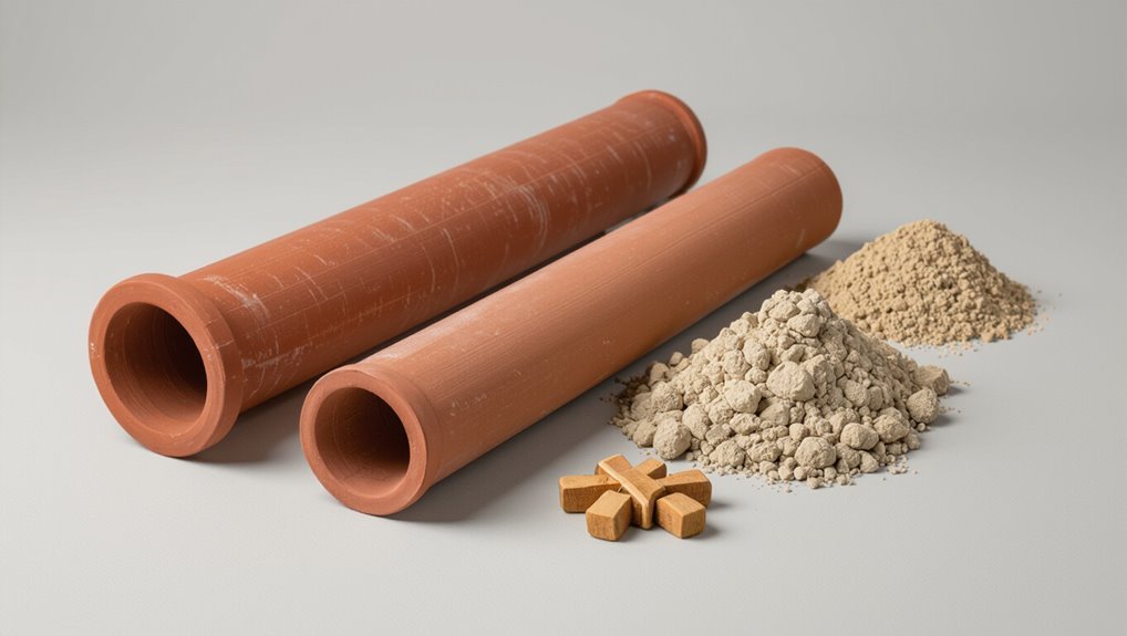 vitrified clay sewer pipe