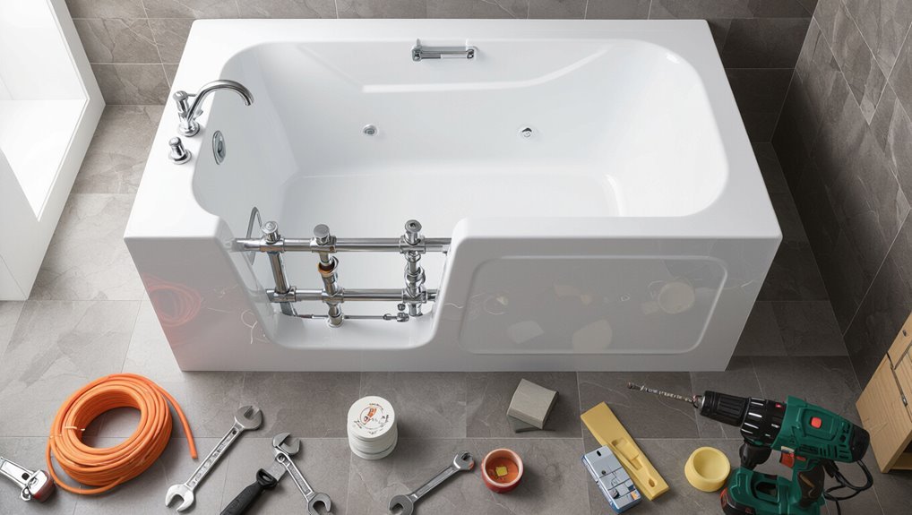 walk in tub removal process