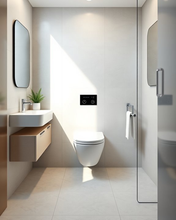 wall mounted toilet benefits