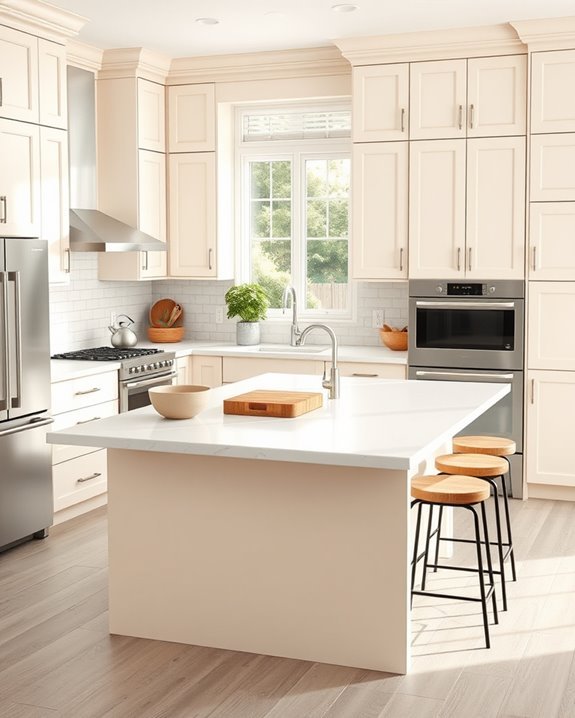 warm and inviting kitchen