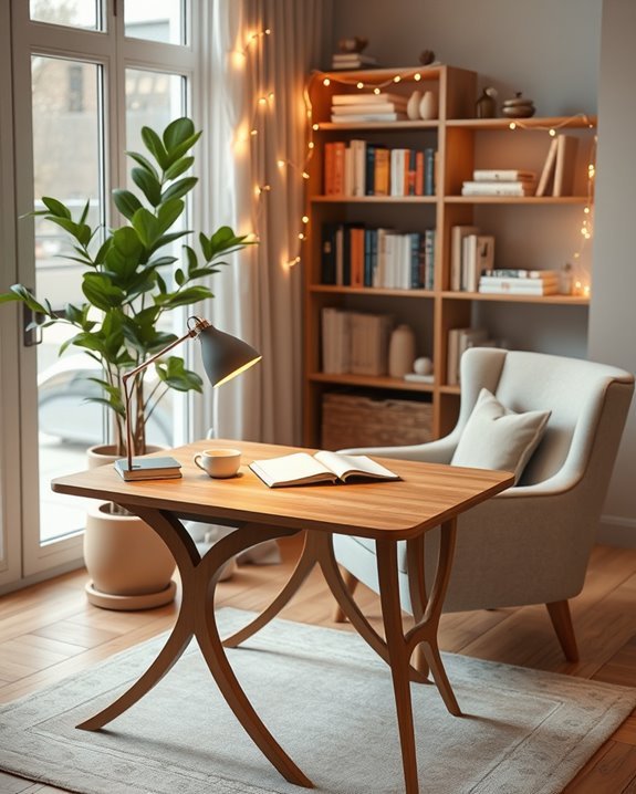 warm and inviting lighting
