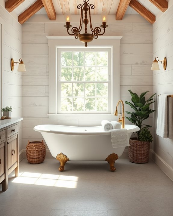 warm antique lighting ambiance