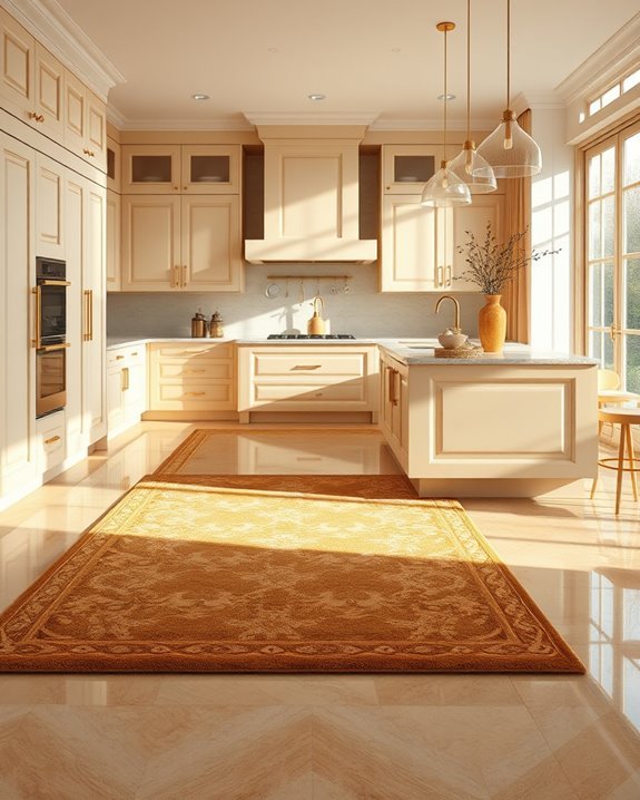 warm beige and gold elegance
