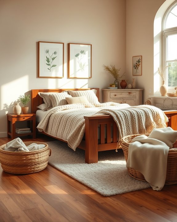 warm inviting bedroom colors