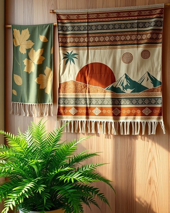 warm inviting earth toned decor