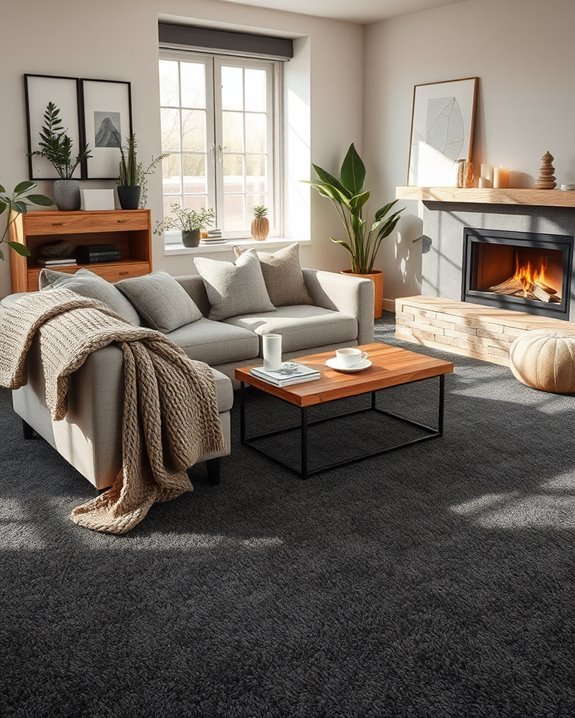 warm inviting living space