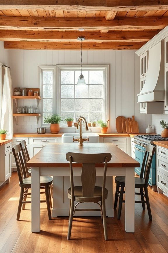 warmth and charm kitchen