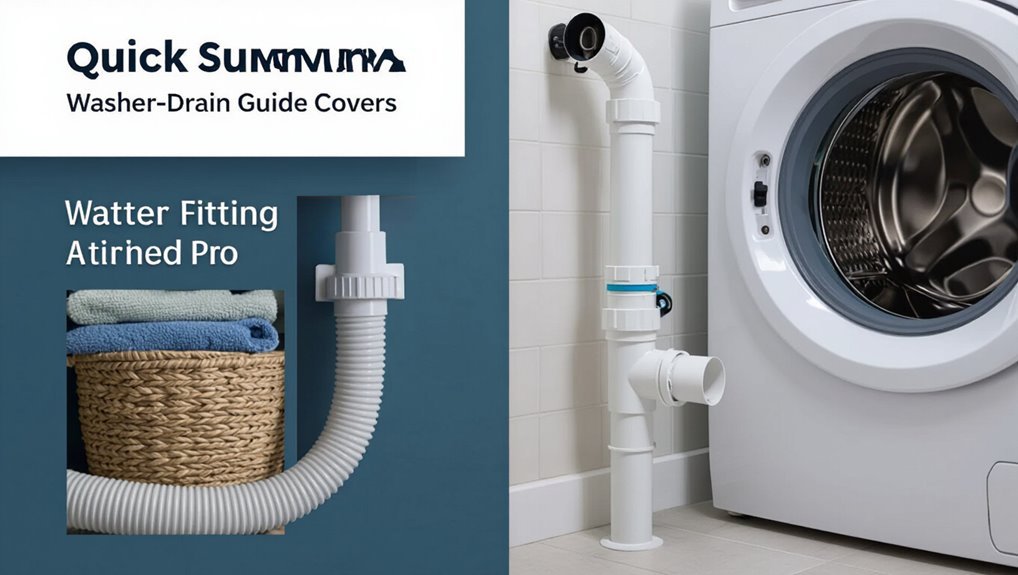 washer drain installation essentials