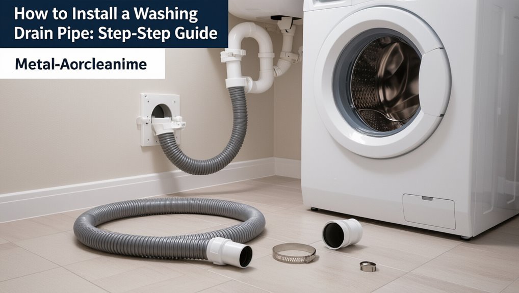 washing machine drain installation
