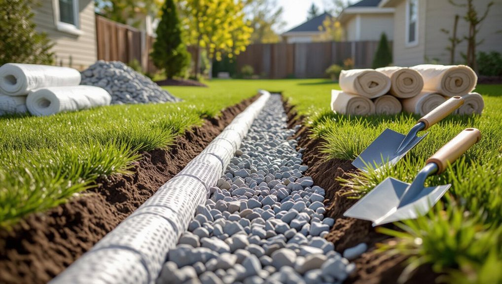 water drainage solution system