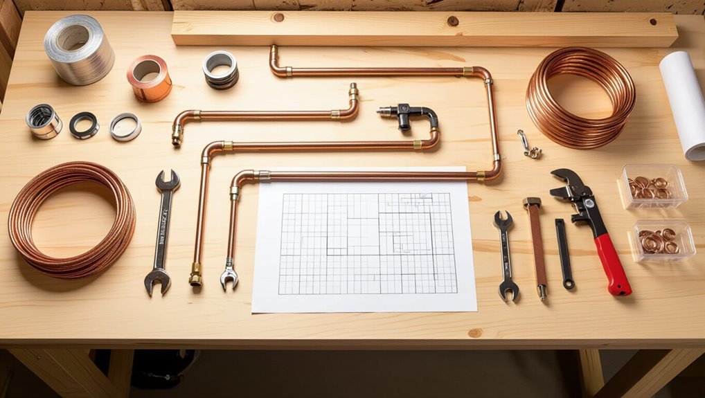 water line installation guidelines