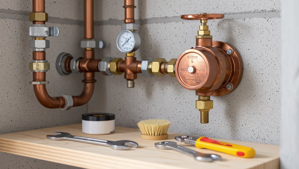 water meter regulator replacement