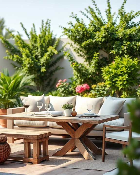 weather resistant outdoor sofas