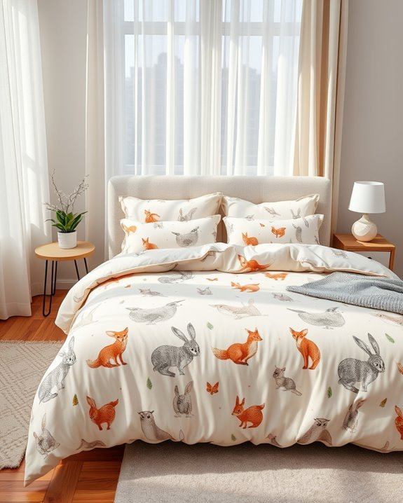 whimsical animal print decor