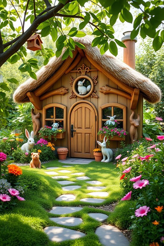 whimsical animal themed sanctuary