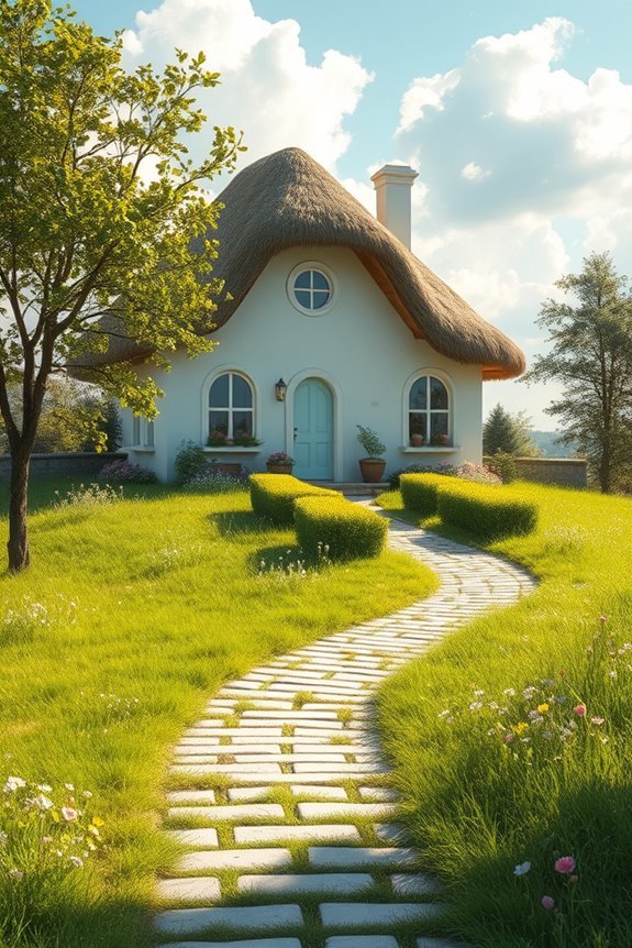 whimsical cloud themed sanctuary