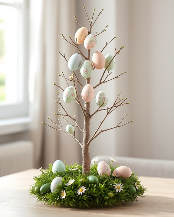 whimsical easter tree decorations