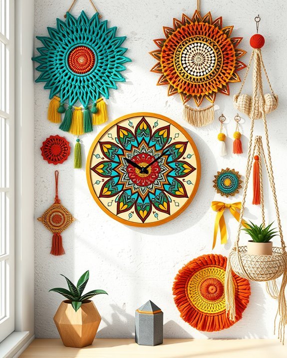 whimsical functional art clocks