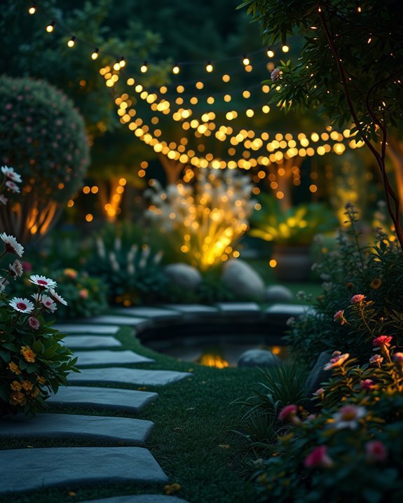 whimsical led garden lights