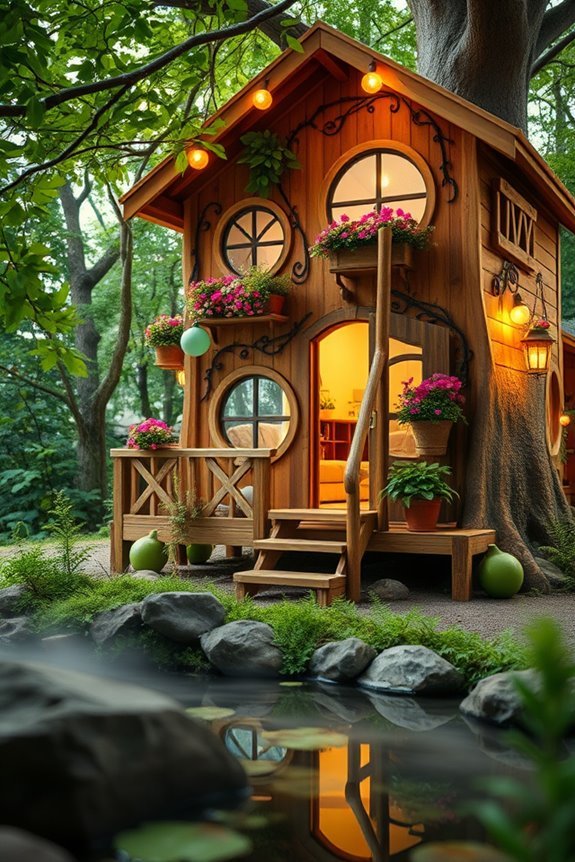 whimsical nature retreat escape