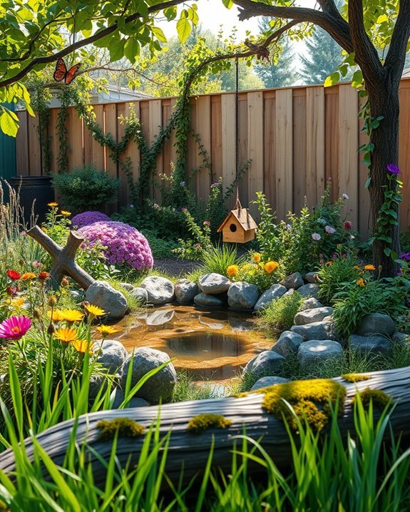 wildlife friendly garden habitat