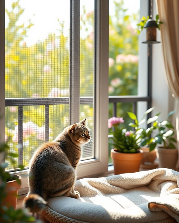 window screens for cats