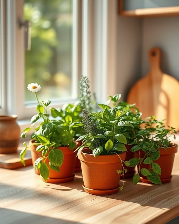 windowsill herb garden tips