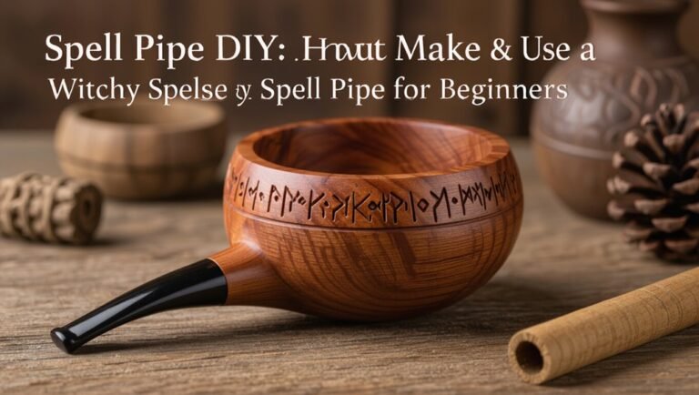 witchy diy spell pipe