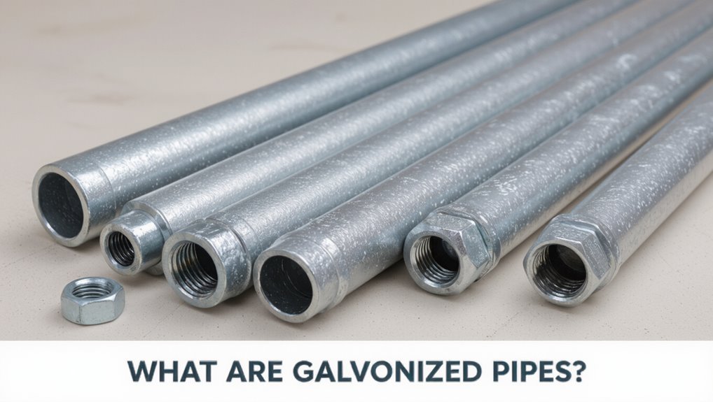 zinc coated steel water piping