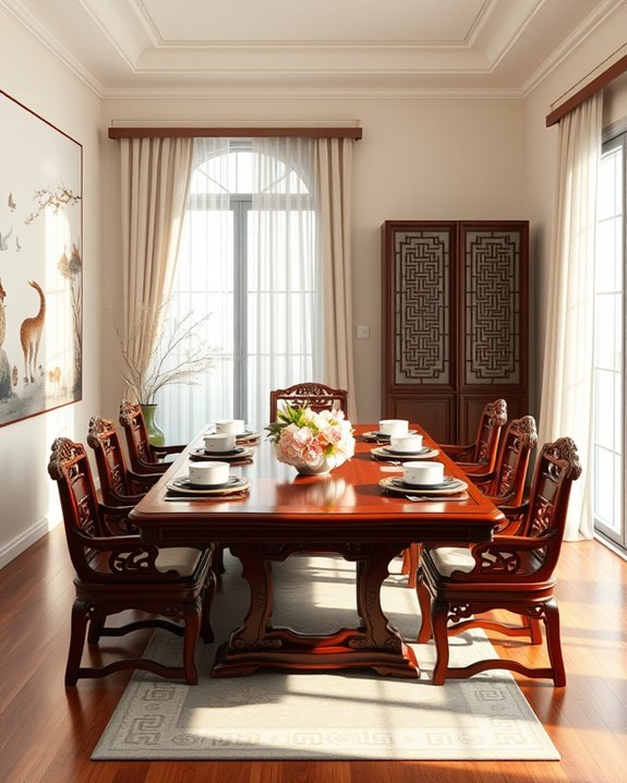 zodiac themed dining decor